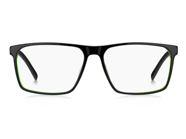 Premium Men Tommy Hilfiger Eyeglasses: TH 1828 - Black Green - SpecSMART Eye Clinic (Front View)